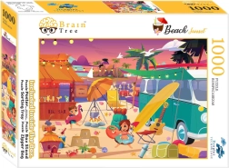 Puzzle BRAIN TREE Sonnenuntergang am Strand 1000 Teile