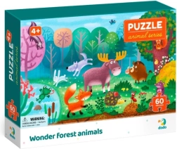 Puzzle Biome Waldtiere 60 Teile