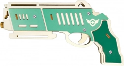 Woodcraft Holz-3D-Puzzle Gummiband-Waffe Falcon