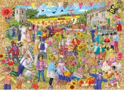 Puzzle Festival der Vogelscheuchen 1000 Teile