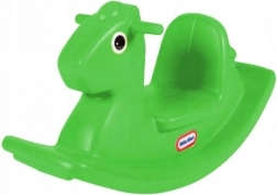 Grünes Schaukelpferd
