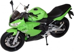 Motorradmodell Kawasaki Ninja 650R 1:10 grün