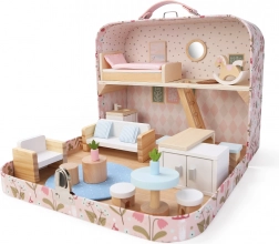 Puppenhaus im Koffer – Wohnzimmer 2Kids Toys