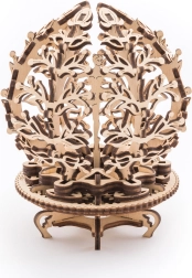 Ugears 3D‑Puzzle – Blume, 101 Teile