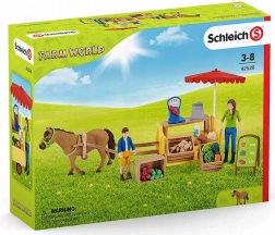 Schleich 42528 Mobile Farm – Marktstand Welt
