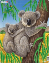 Larsen Kinderpuzzle Koalas 25 Teile