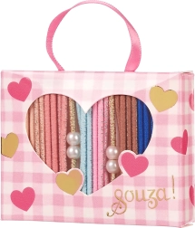 Geschenkbox mit Haargummis - 24 Stk.