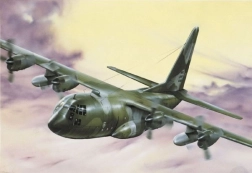 Modellflugzeug C-130 Hercules 1:72 Italeri