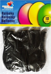 schwarze Latexballons für Feiern