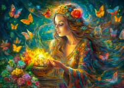 Puzzle Wiedergeburt 1000 Teile