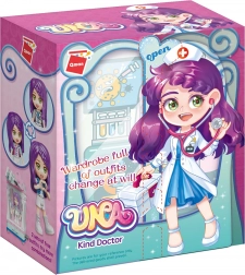 QMAN UNA Series Kleiderschrank – Ärztin Baukasten für Kinder