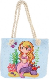 Schultertasche mit Meerjungfrauenmotiv