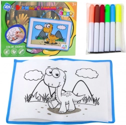 Magische DIY-Maltafel mit abwischbaren Markern