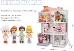 Puppenhaus mit Zubehör