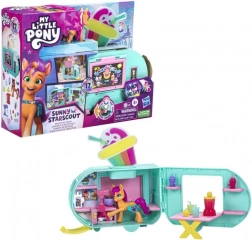 My Little Pony Sunny und Smoothie-Wagen