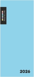 Monatlicher Kalender blau PASTELINI