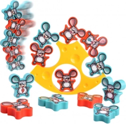 Familien-Balancespiel Fallende Mäuse