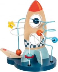 Holz-Perlenlabyrinth Wald