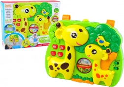 Projektor-Panel mit Giraffe und Sound für Kinder