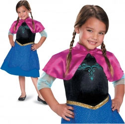 Kinderkostüm Disney Frozen Anna für Mädchen 109–123 cm (5–6 Jahre)