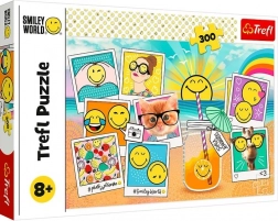 Puzzle mit 300 Teilen Smiley in den Ferien