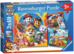 Ravensburger Puzzle Paw Patrol 3x49 Teile