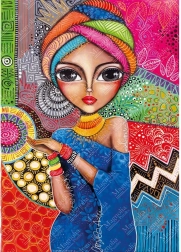 Puzzle Brünette 1000 Teile MAGNOLIA