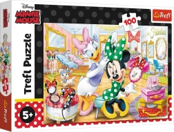 Puzzle mit 100 Teilen – Minnie im Kosmetiksalon DISNEY