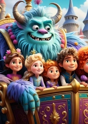 Puzzle Bluebird Auf zur Abenteuerreise 104 Teile