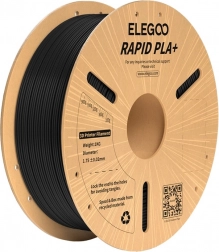 Filament für 3D-Druck ELEGOO Rapid PLA+ Schwarz