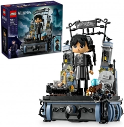 LEGO Wednesday Addams – Sammlerfigur mit Tor der Nevermore-Akademie