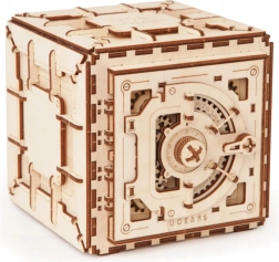 Mechanischer Holztresor UGEARS – 3D‑Puzzle mit 179 Teilen