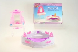 Gloria Badewanne und Waschbecken für Puppen