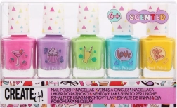 parfümiertes Nagellack-Set 5 Stk – schnelltrocknend, langanhaltend, glänzendes Finish