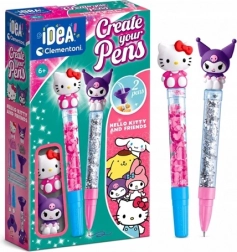 Clementoni Idea Mini Fabrik für Kugelschreiber Hello Kitty und Freunde