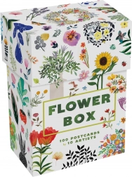 Blumenbox 100 Stk Postkarten Chronicle Books