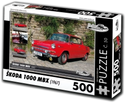 Puzzle RETRO-AUTA Škoda 1000 MBX 500 Teile