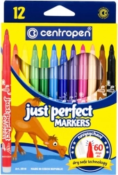 Filzstifte Centropen Just Perfect Set 12 Farben