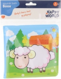 Weiches Büchlein für die Kleinsten – Glückliche Welt