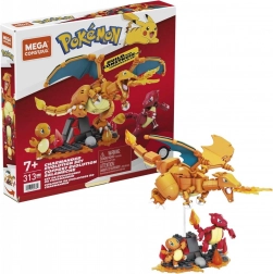 Bauset Mega Construx Pokémon Evolution von Glumanda