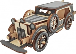 Woodcraft Holz-3D-Puzzle alte Limousine
