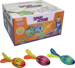 Wurfraketen für Kinder 25 × 8,5 cm – Set mit 12 Stück im Display