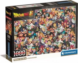 Puzzle 1000 Teile Dragon Ball - Clementoni