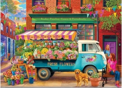 Puzzle EUROGRAPHICS Blumenlieferwagen 1000 Teile