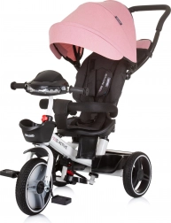 Dreirad mit Verdeck Chipolino Be Active 2-in-1 Pink Linen