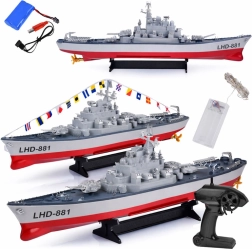 Ferngesteuertes Schlachtschiff LHD-881 im Maßstab 1:390