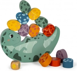 Holz-Balance-Spiel Dino
