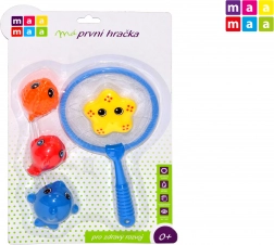 Fischen von Fischen im Wasser