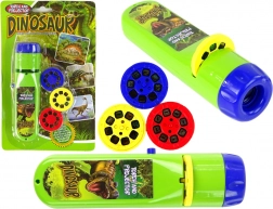 Projektor Taschenlampe mit Dinosauriern und 24 Bildern