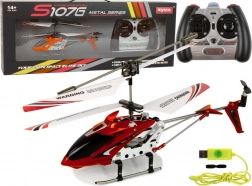RC-Helikopter mit Gyroskop SYMA S107G rot